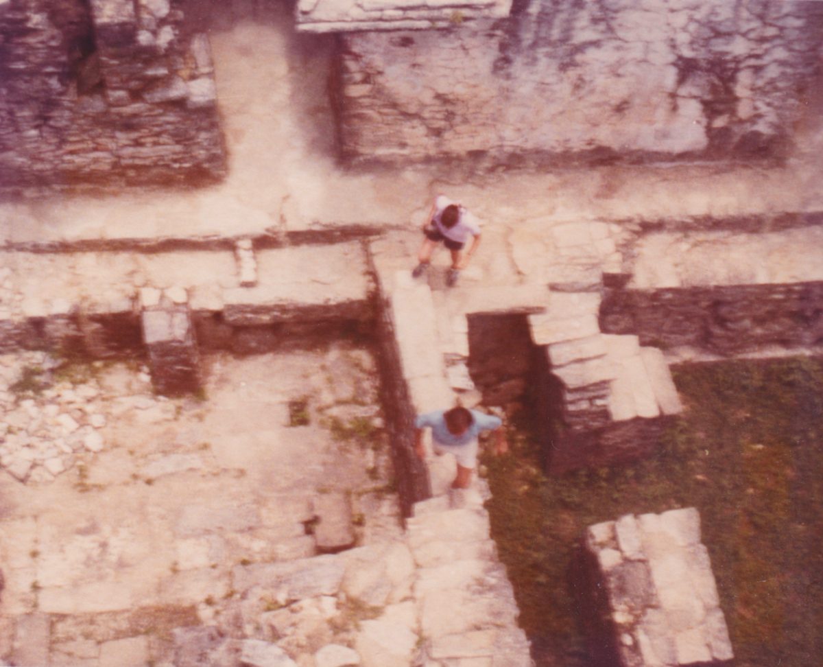 View from the Palace tower at Palenque