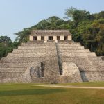 The Temple of the Inscriptions pyramid at Palenque