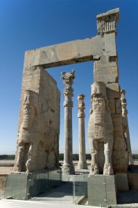 The Gate of All Nations at Persepolis with its guardian bulls