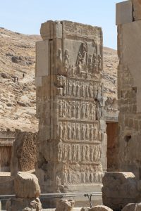 A general view over the ruins of Persepolis