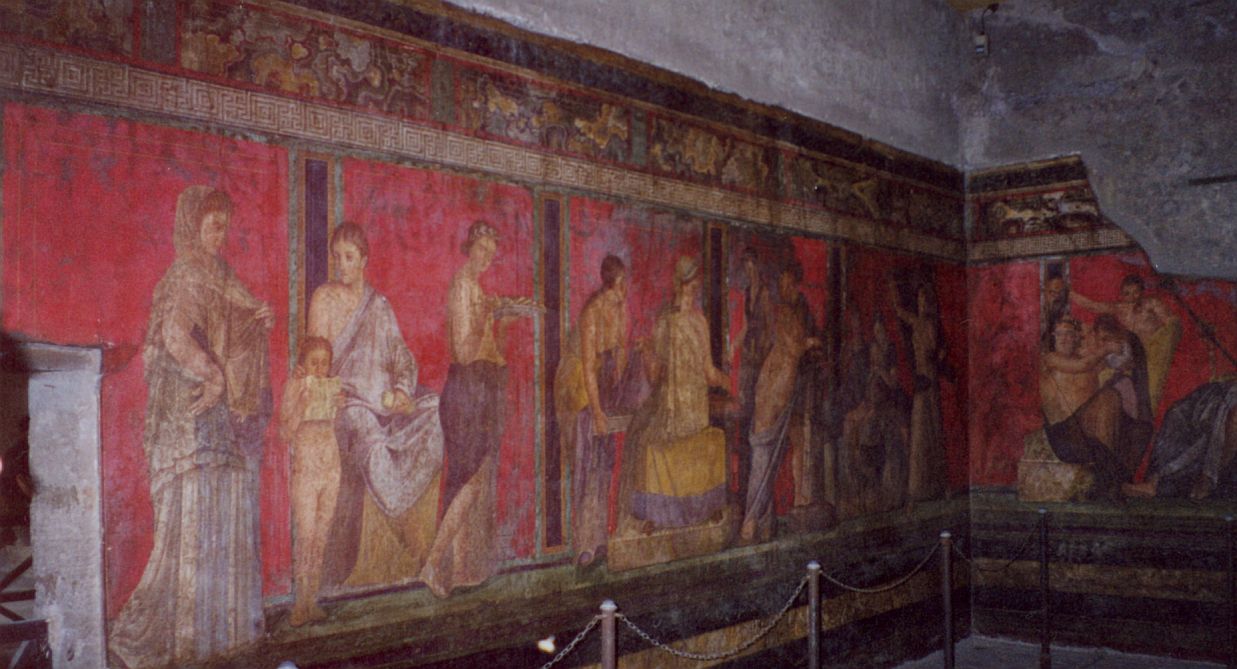 Villa of the Mysteries fresco