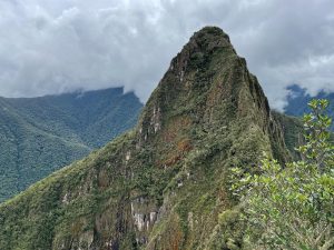 High Andes mountain peaks