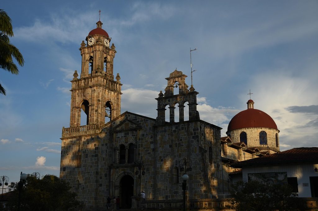 A colonial church reflecting the blend of Catholic and Diaguita belief