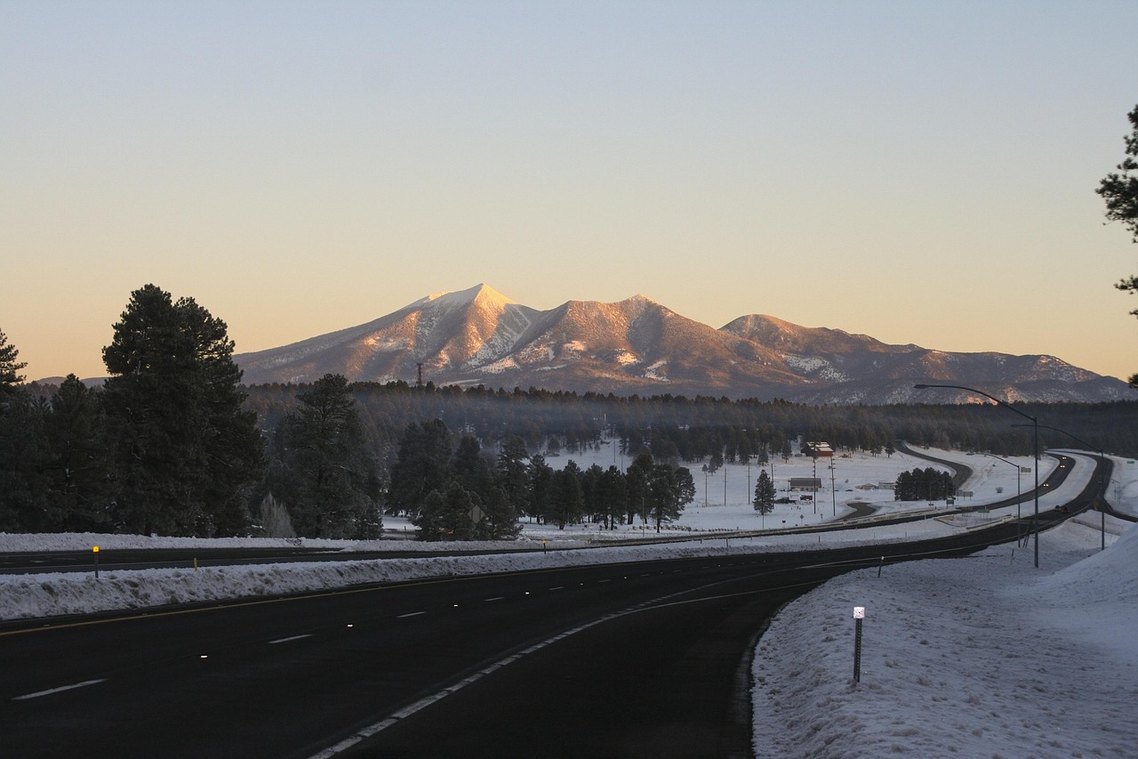 The San Francisco Peaks are held sacred as the seasonal home of the katsinam, spirit beings central to Hopi religious life.
