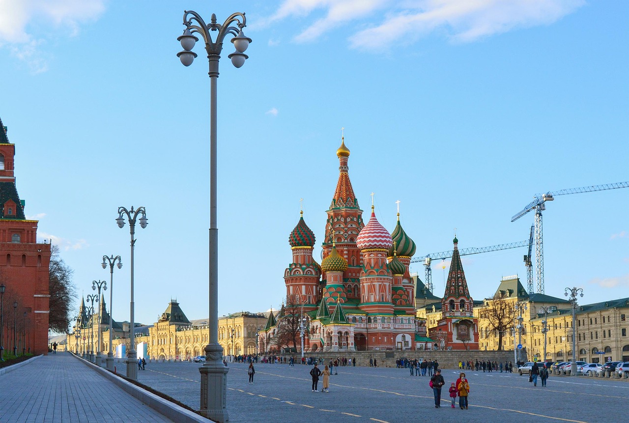 Saint Basil's Cathedral, an emblem of Russia