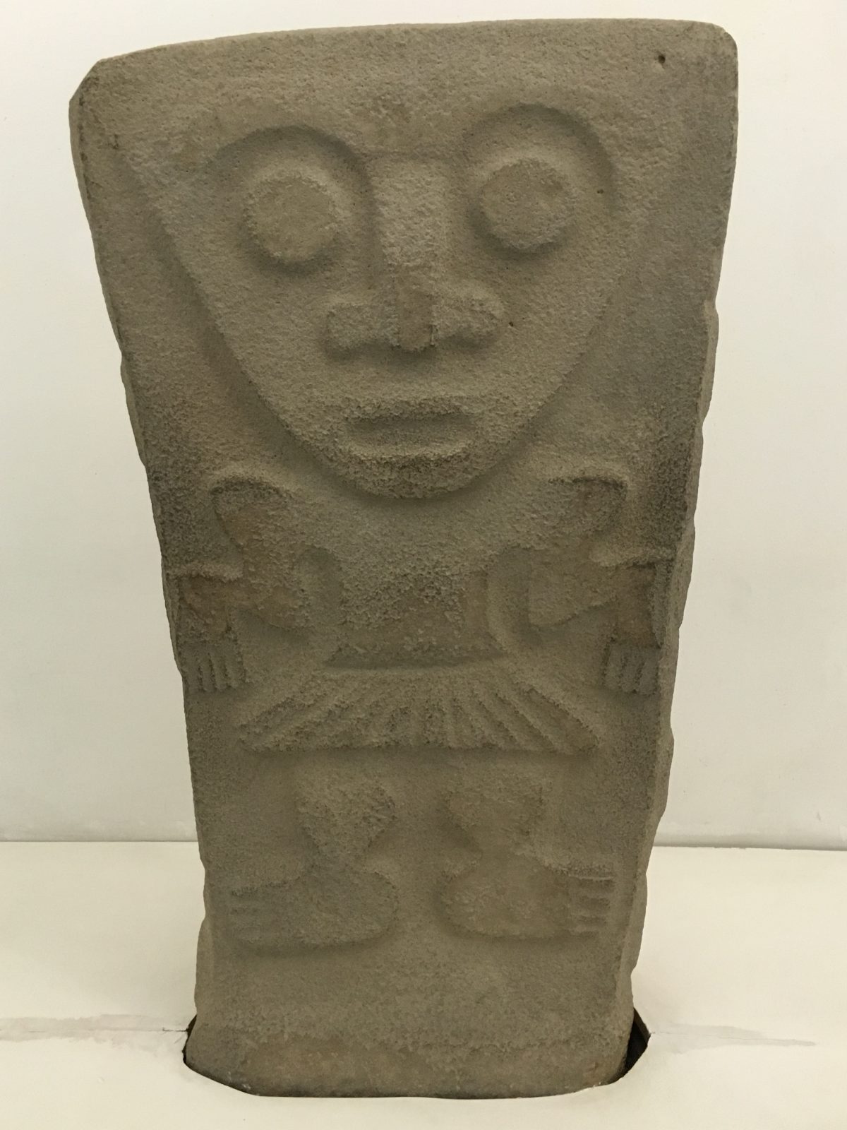 Carved stone figures at the Chaquira site near San Agustin