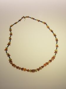 A Bronze Age necklace found at Shahr-i Sokhta