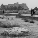 The Shush Castle rising above the ruins of ancient Susa