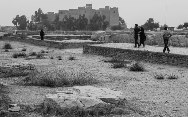 The Shush Castle rising above the ruins of ancient Susa