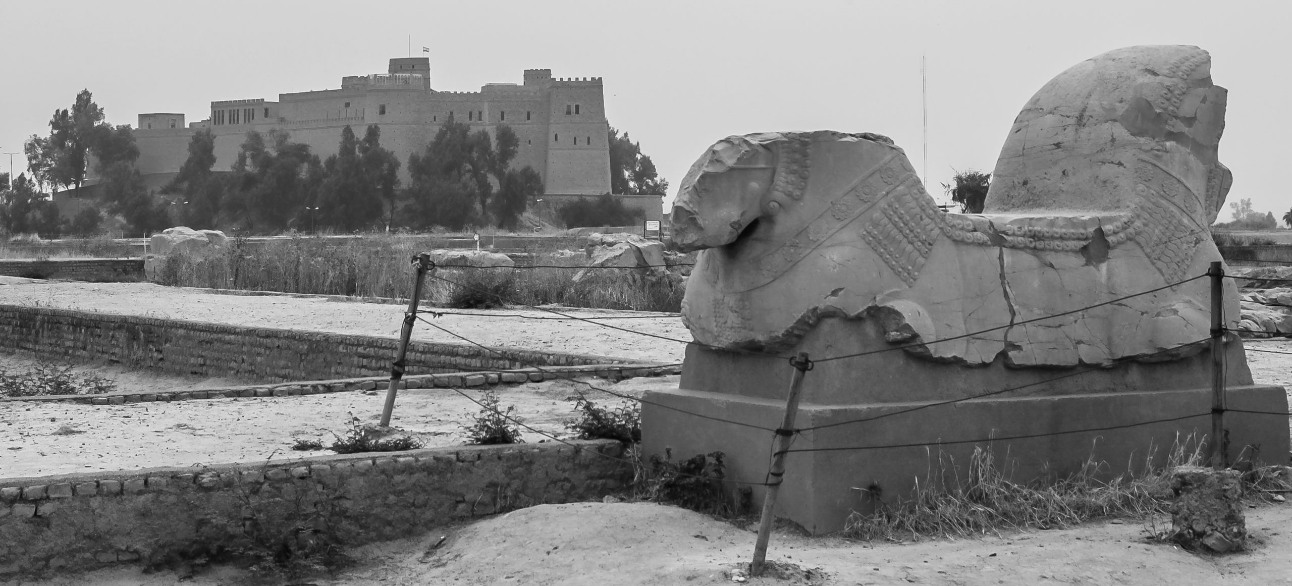 The Shush Castle and excavated ruins of Susa
