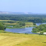 River Don in Voronezh Oblast, Russia
