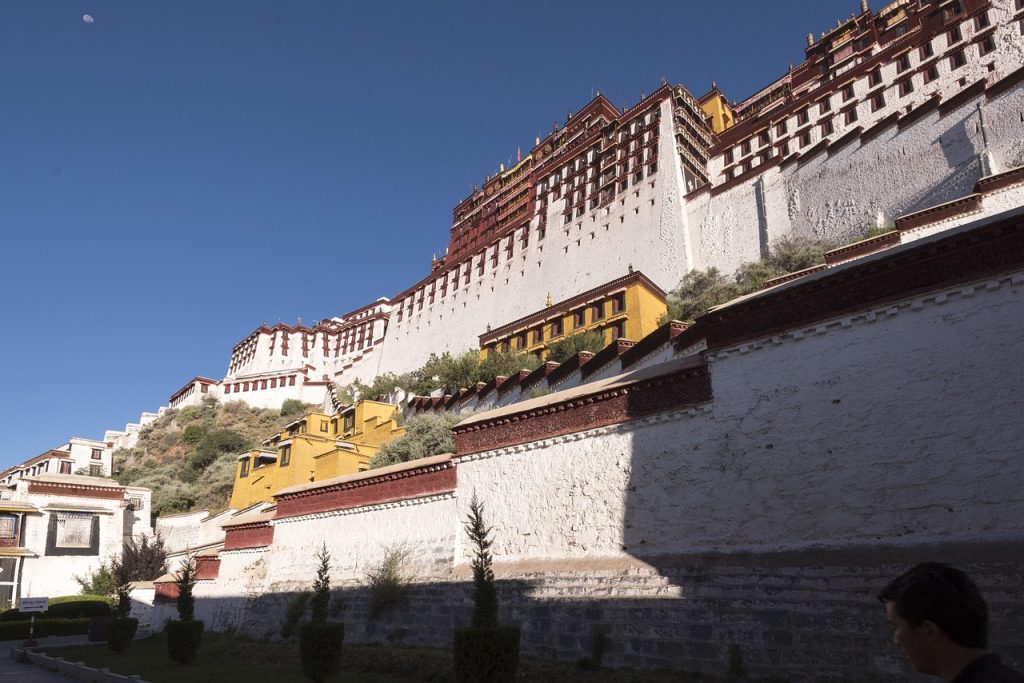 The Tibetan plateau, the highest inhabited land on earth.