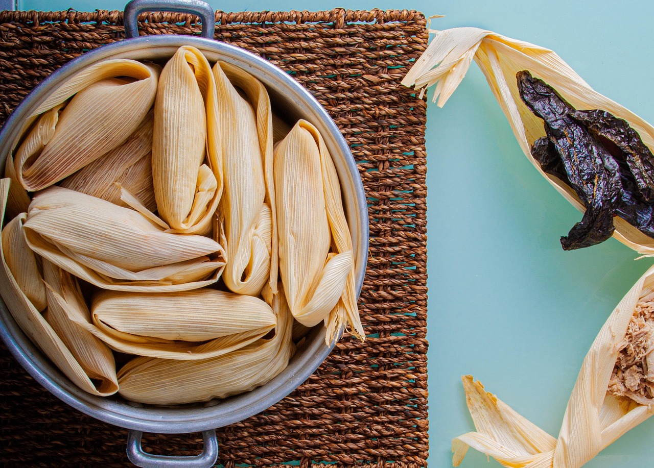 Tamales and maize dishes anchor the local table.