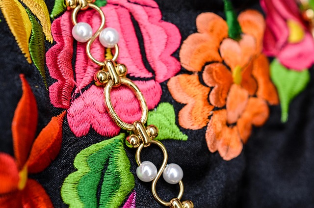 A handmade traditional dress from Oaxaca, still worn today