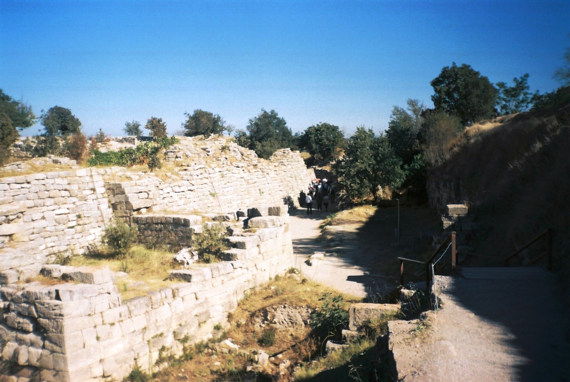 Overview of the Troy archaeological site