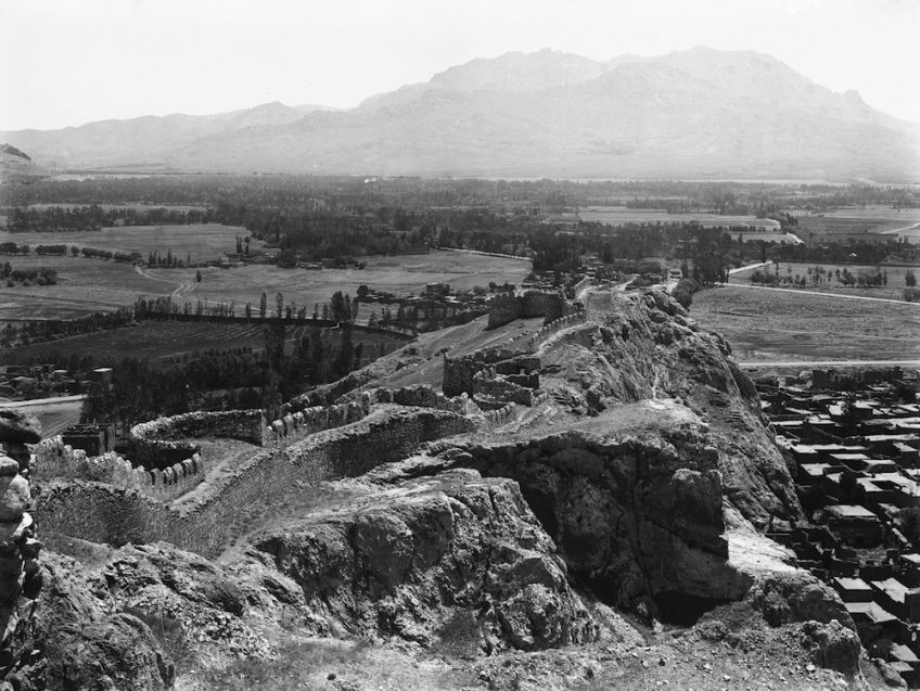 A historic photograph of Van Fortress from the early twentieth century