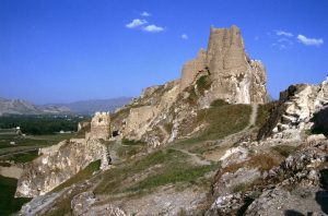 The long stone spine of Van Castle, the Urartian capital of Tushpa
