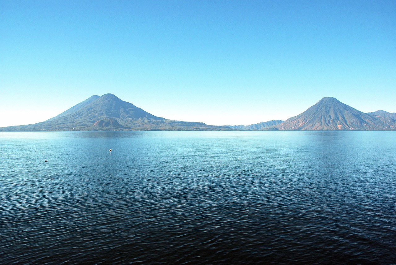 Lake Atitlán shoreline where the Tz'utujil kingdom stood