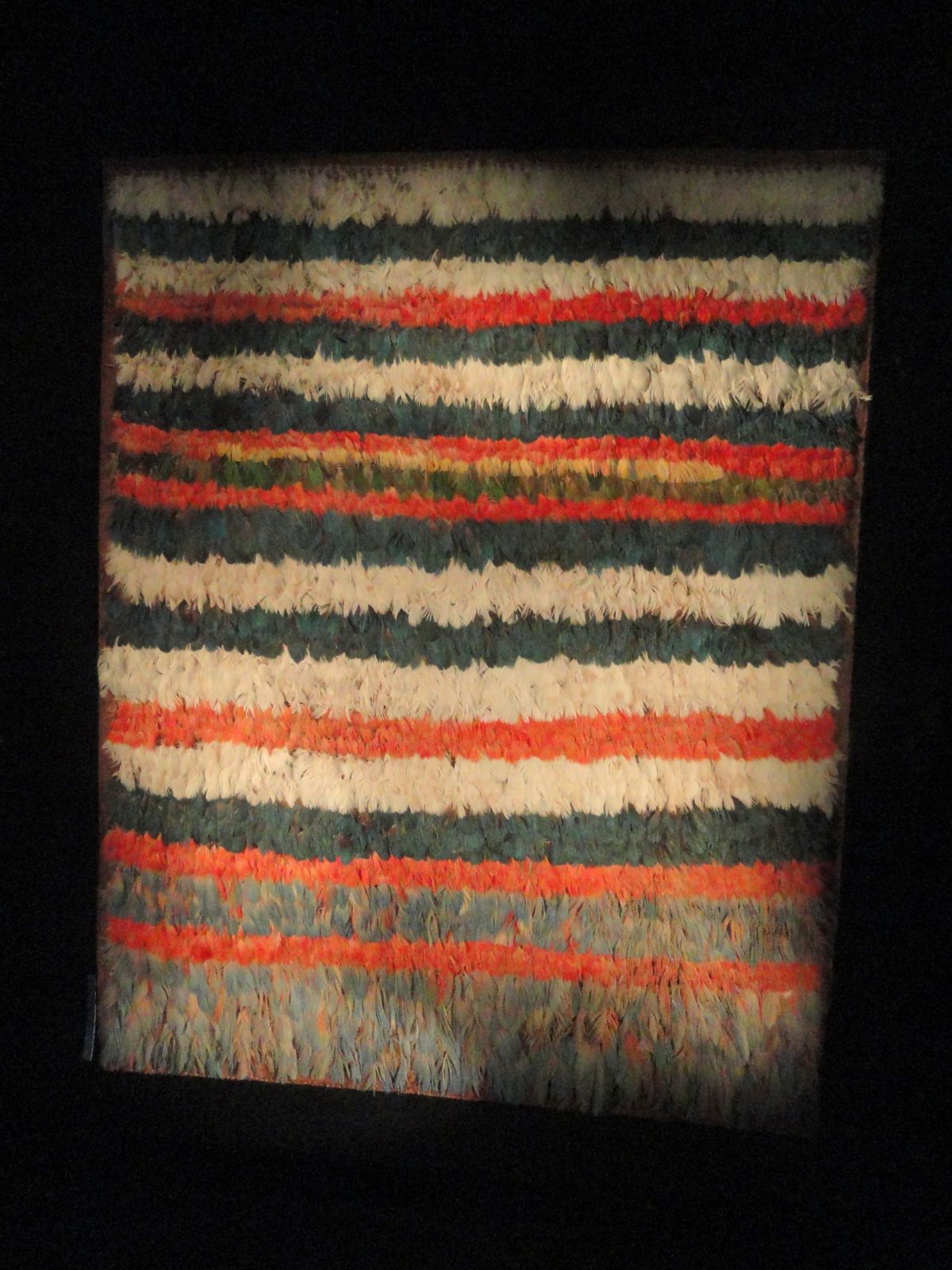 Wari feather panel textile from the Huari culture