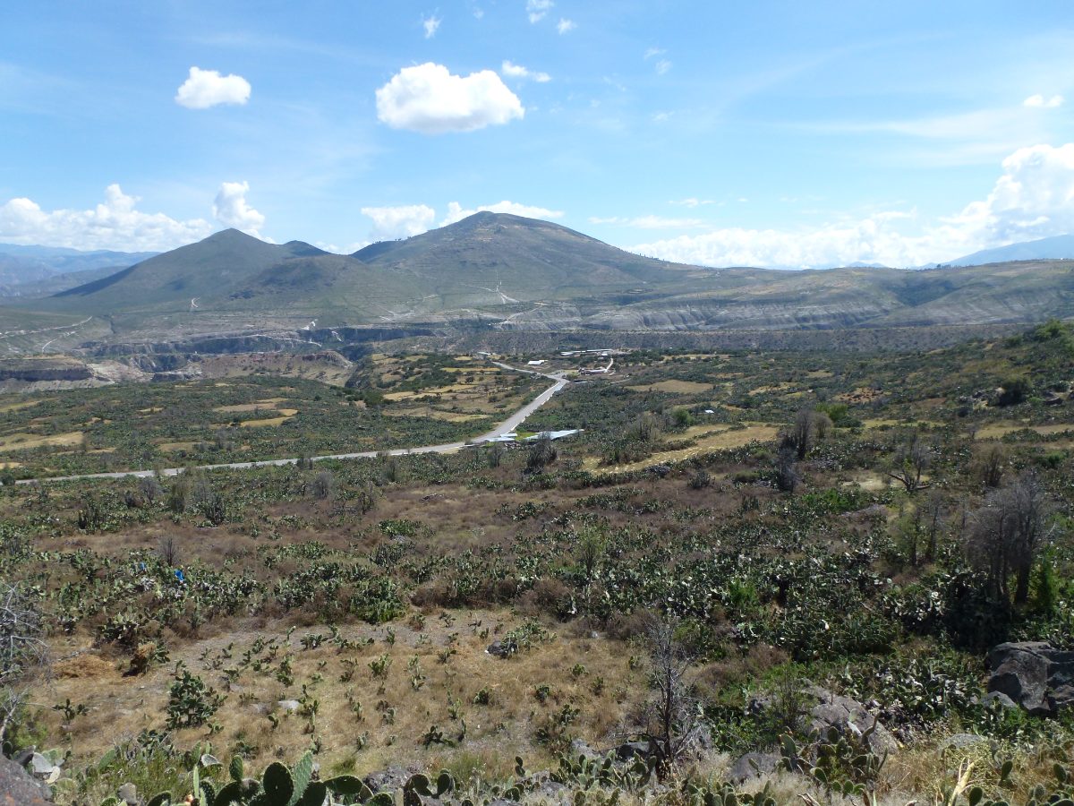 Ruins of the Wari archaeological site near Ayacucho, Peru