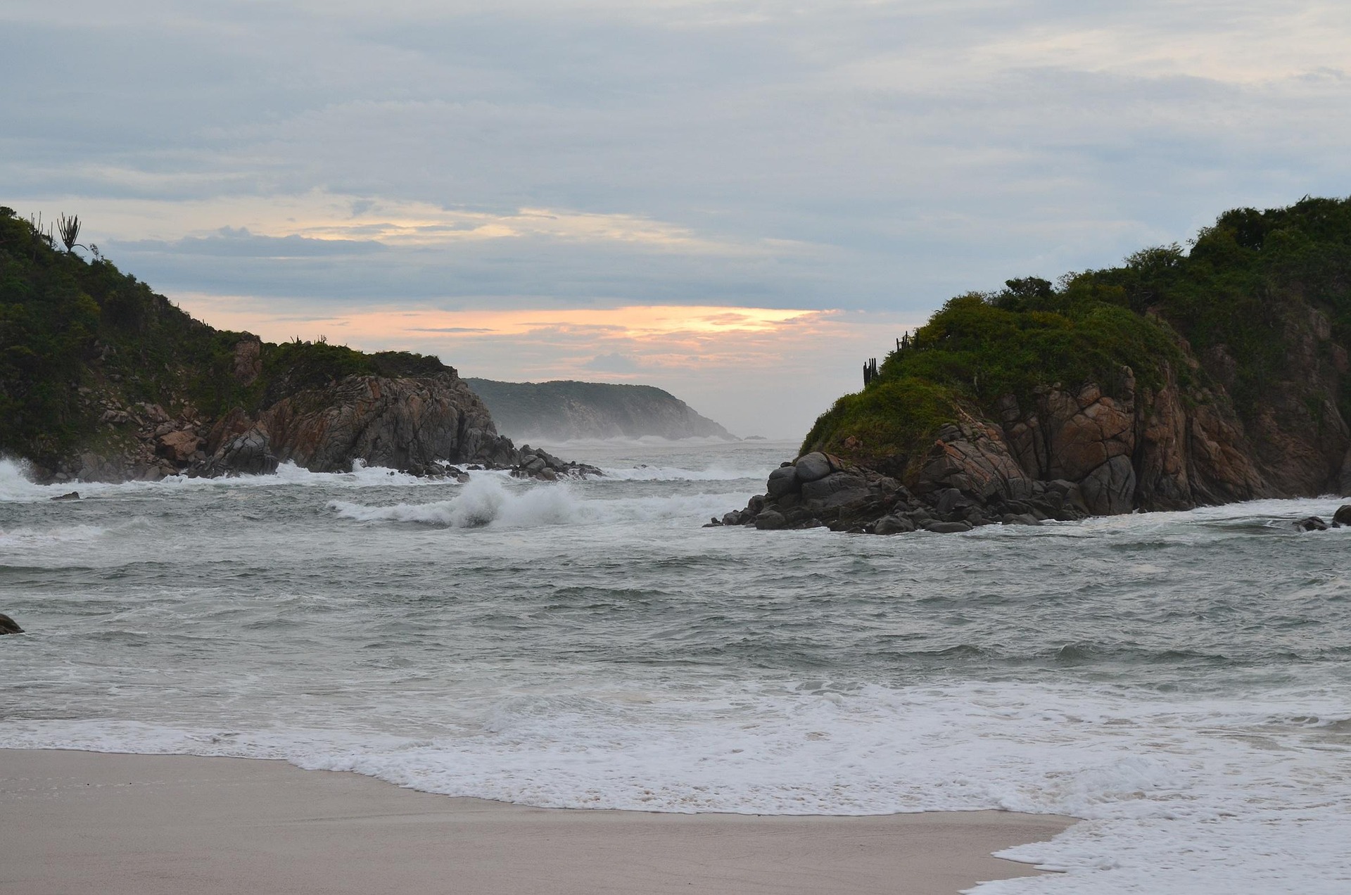 The Oaxaca coast today, where tradition and modern tourism now meet