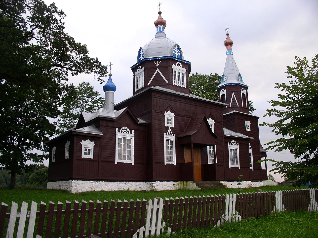 The Church of Saint George at Slabodka in Belarus