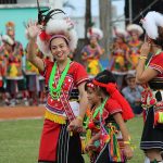 Indigenous dancers performing at the Amis Music Festival in modern Taiwan