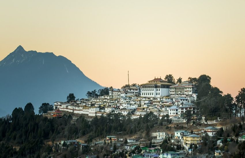 Tawang Monastery, a great Tibetan Buddhist monastery of the Monba country