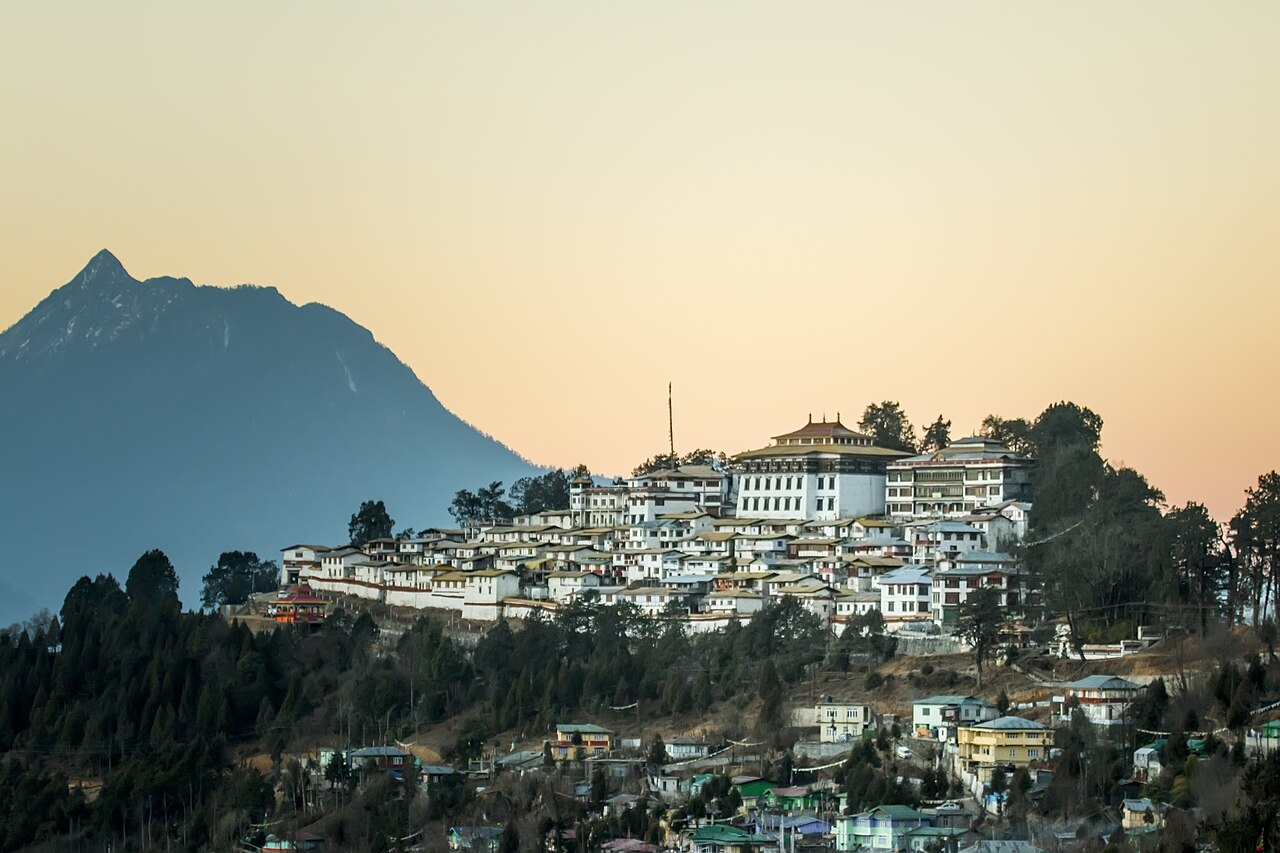 Tawang Monastery, a great Tibetan Buddhist monastery of the Monba country
