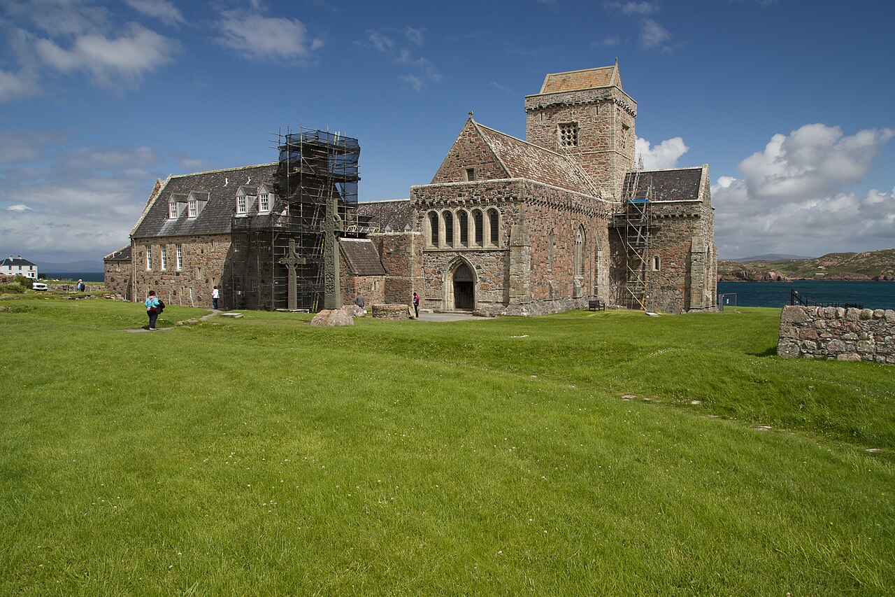 Iona Abbey, cradle of Christianity in Scotland