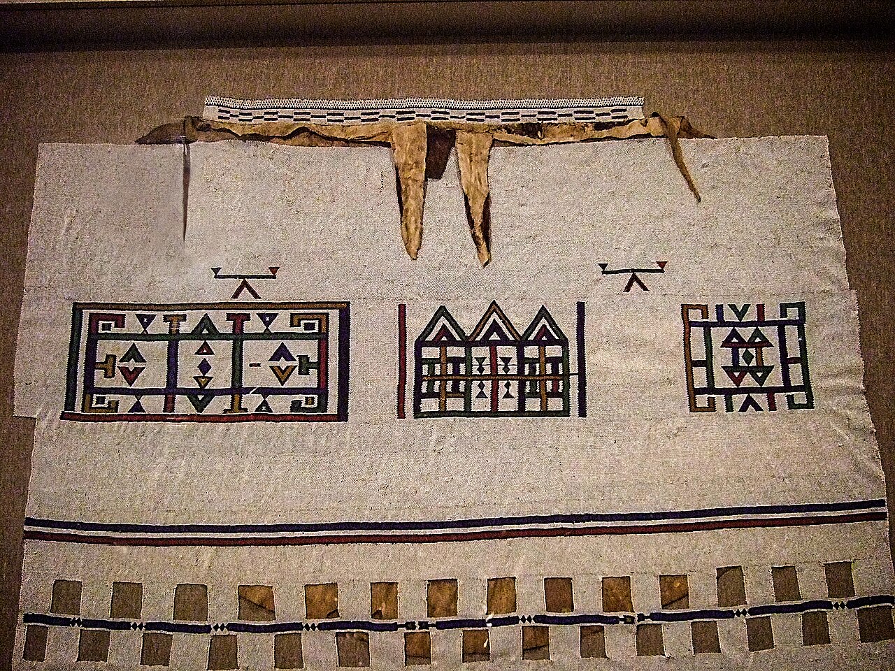 An Ndebele beaded cape