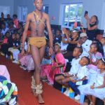 Tswana people in traditional dress