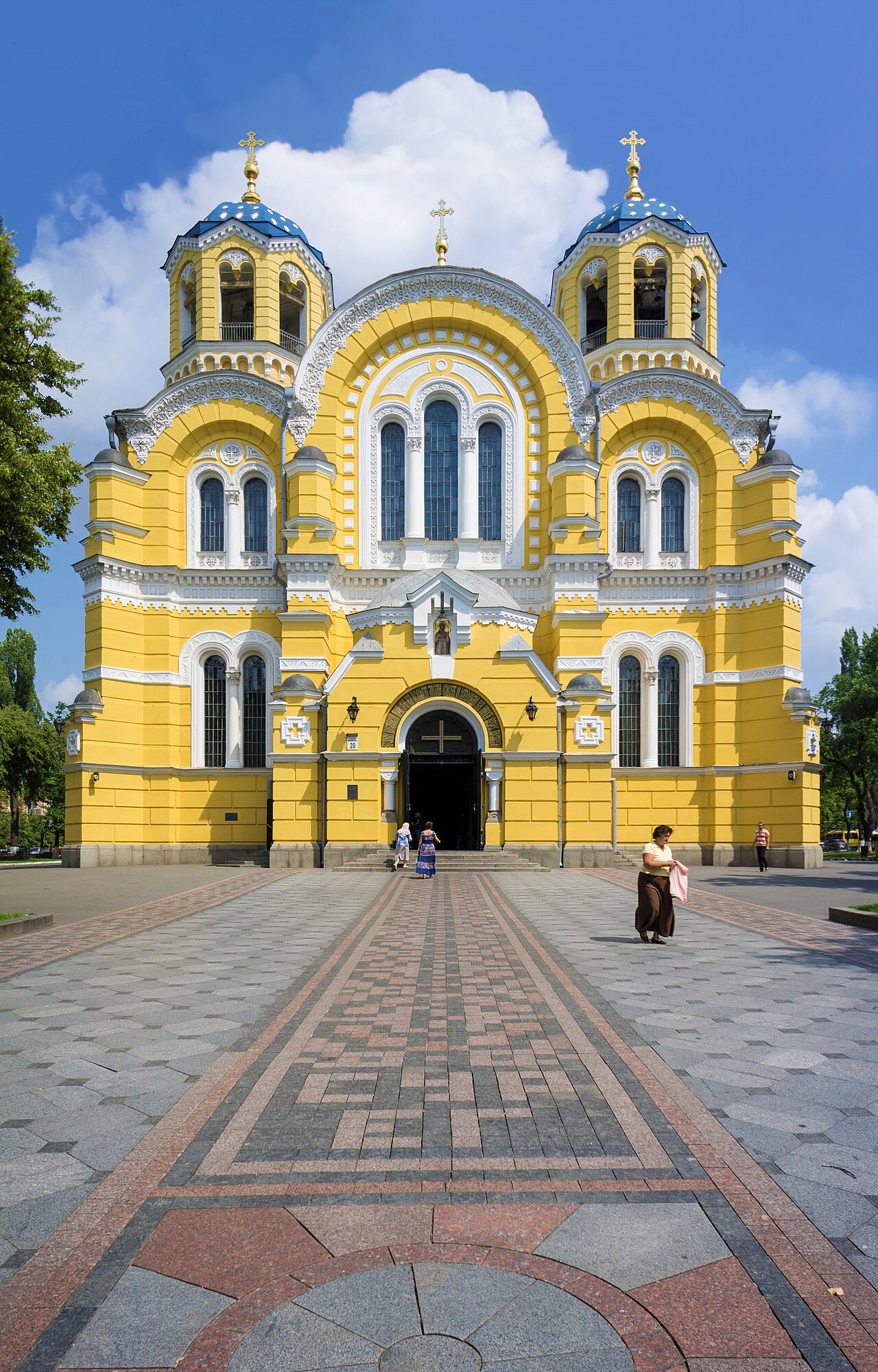 Saint Volodymyr’s Cathedral in Kyiv, a centre of Ukrainian Orthodoxy