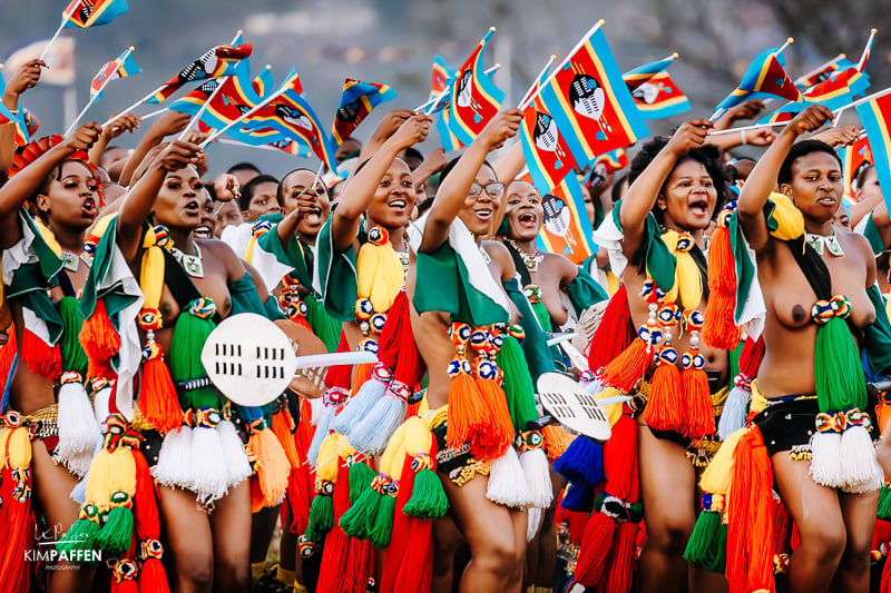 The Umhlanga reed dance