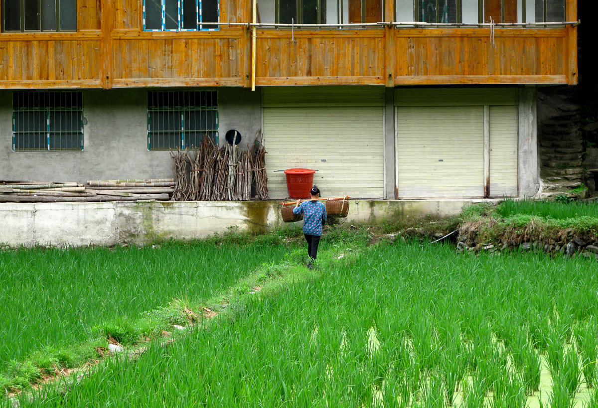 Dong people at Zhaoxing