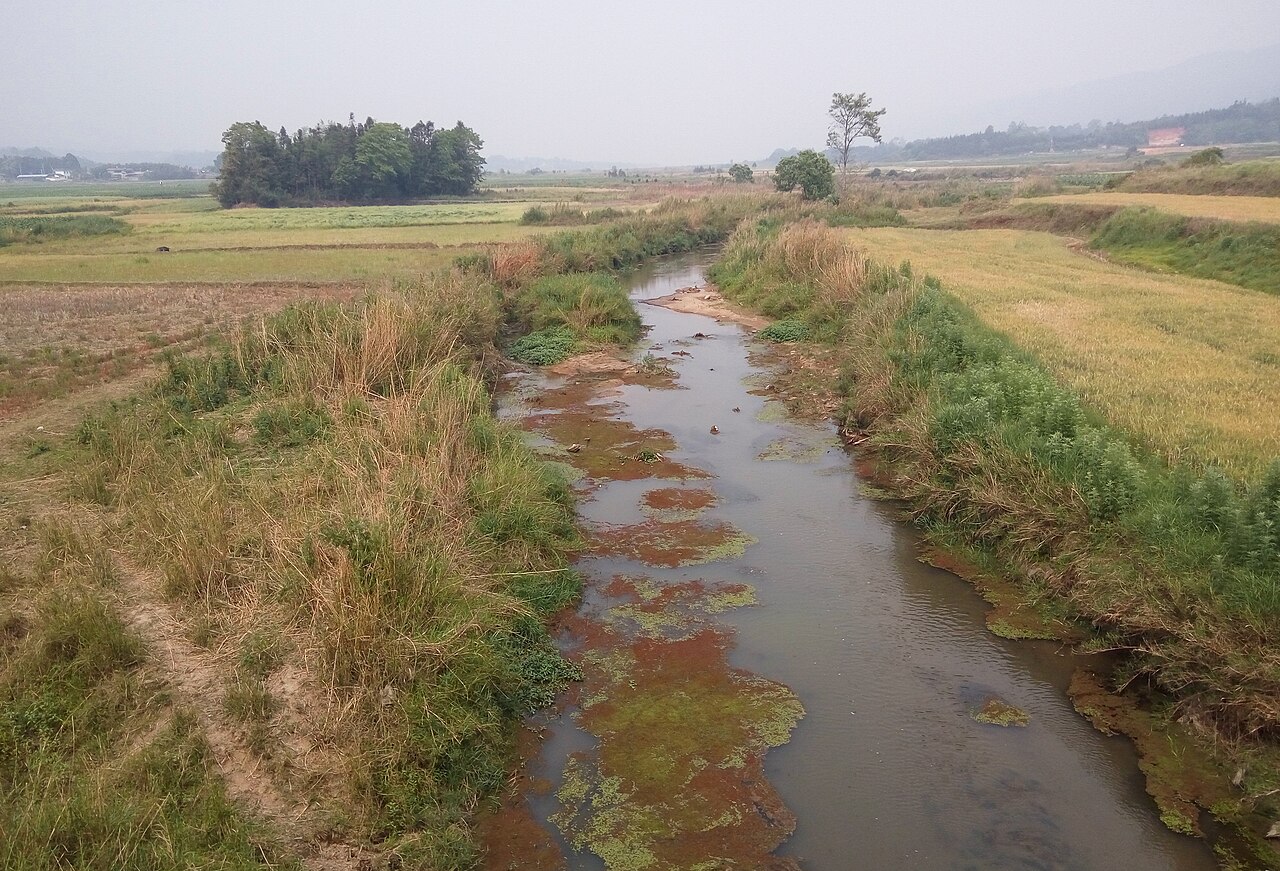 The Husa river in Longchuan