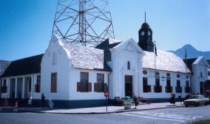 Cape Dutch architecture, a distinctive craft tradition of the early Cape settlers.