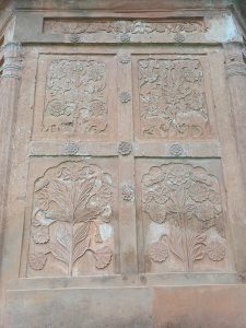 Floral terracotta decoration from an Ahom-era monument