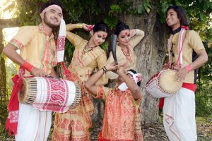 The Bihu dance of Assam, part of the Ahom cultural world