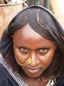 An Ethiopian girl