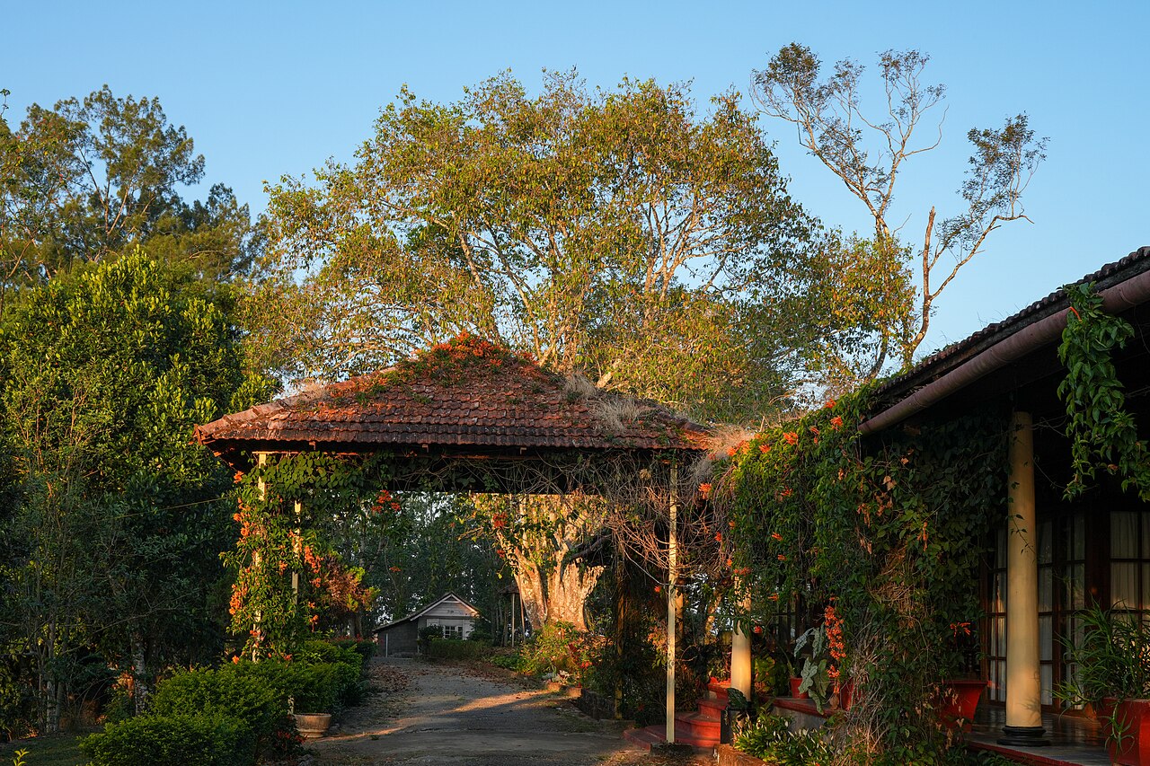 A bungalow of the kind found in Anglo-Indian settlements today