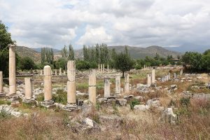 The colonnaded civic centre of Aphrodisias.