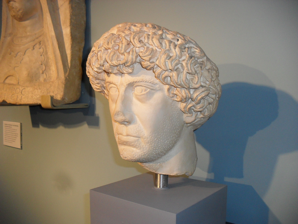 A finely carved marble statue from the famous sculptors of Aphrodisias.