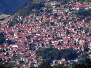 Metsovo, an Aromanian town