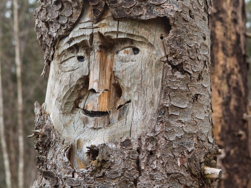 Carved Wooden Craft Sculpture