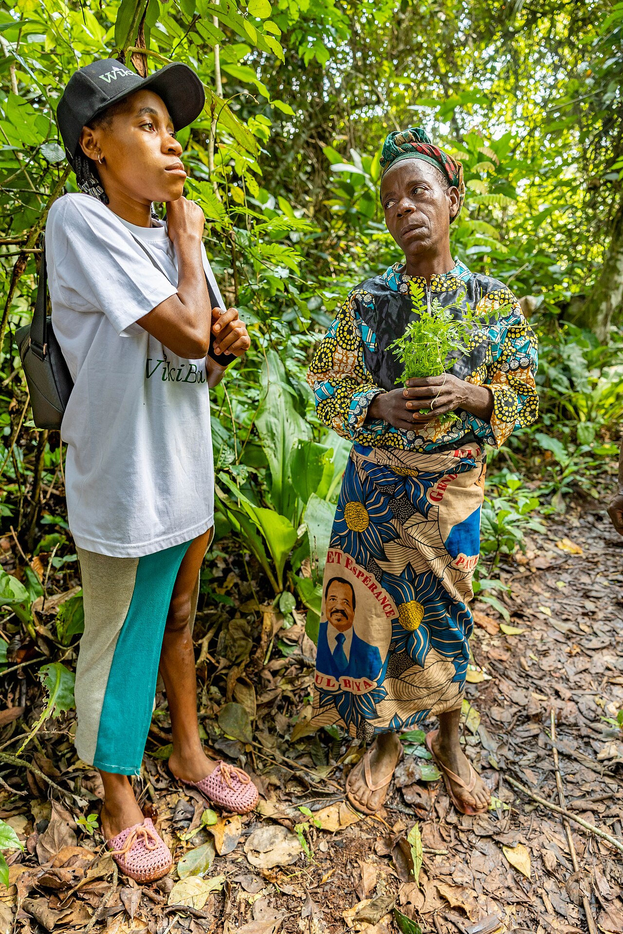 The Baka, one of the forest-dwelling peoples of the Congo Basin.