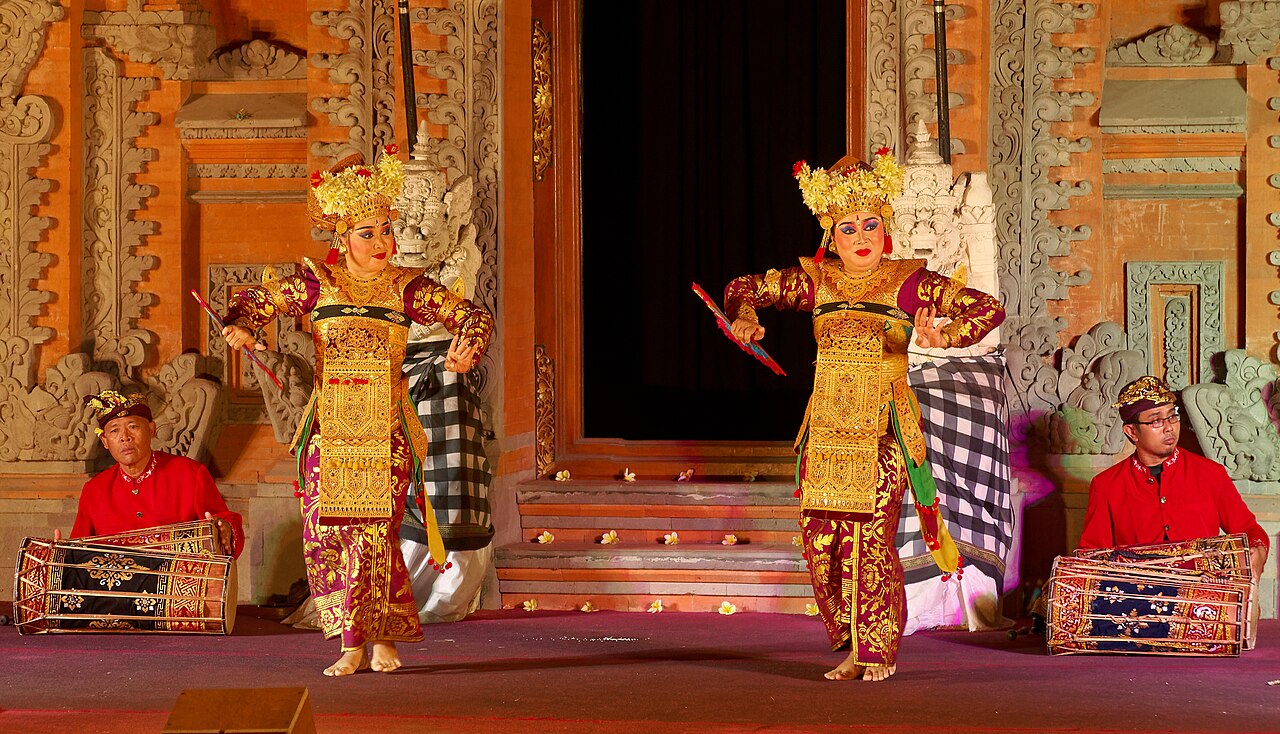 The graceful legong, a classical dance of Bali