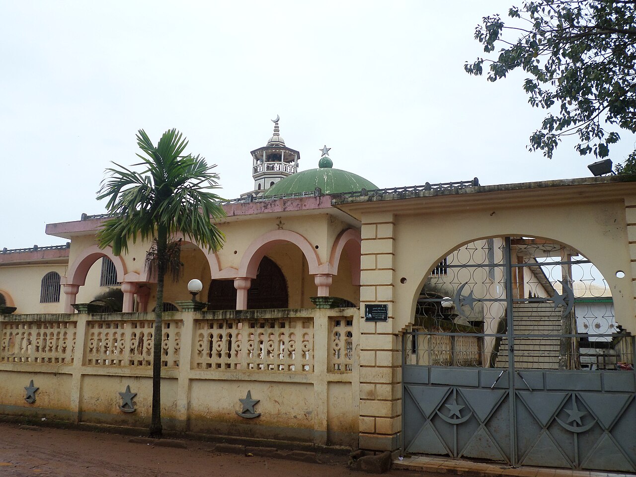 The central mosque of Foumban; most Bamum are Muslim.