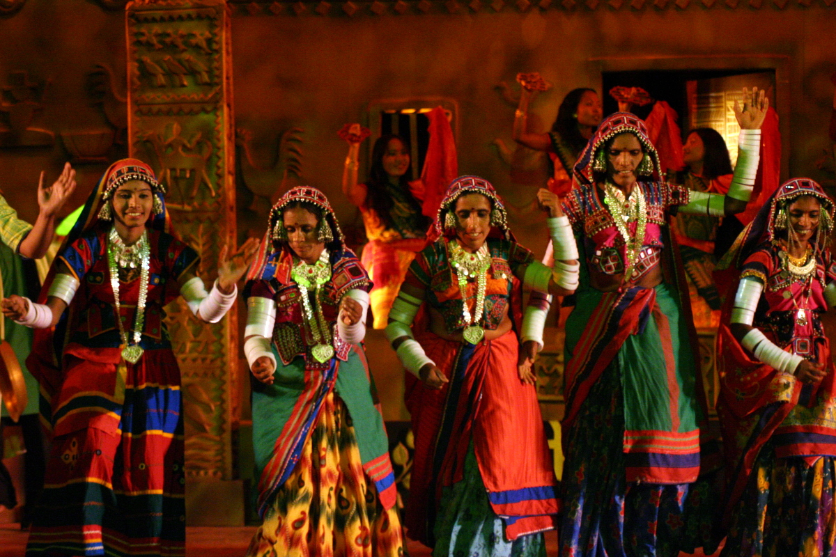 The Lambadi dance of the Banjara people
