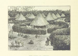 A traditional village in Ankole, of the kind long built in the kingdom.